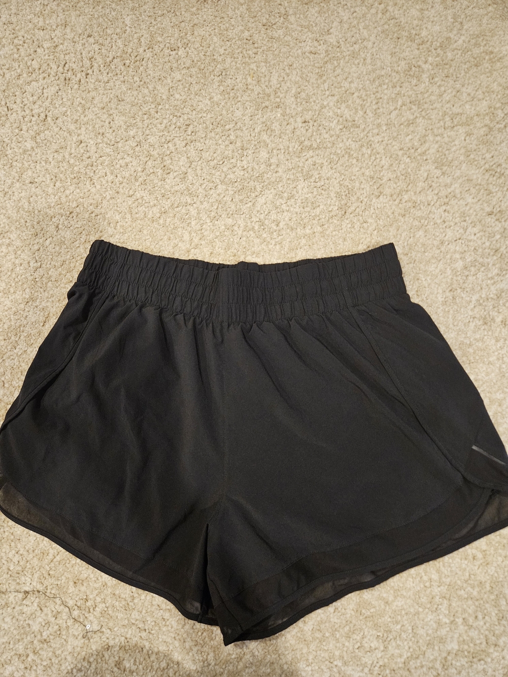Athleta High Rise Mesh Racer Run 3" Short